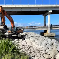 Sea & Shoreline and the Sebastian Inlet District complete the Sebastian Inlet shoreline stabilization project img#1