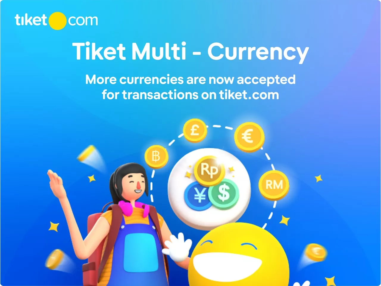 tiket.com Launches Tiket Multi-Currency to Further Boost International Transactions