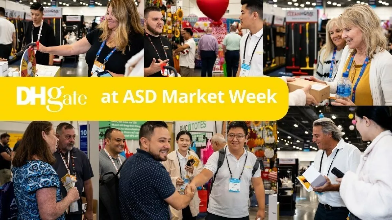 DHgate is presenting its range of smart consumer electronics and lifestyle products to retailers at ASD Market Week in Las Vegas. The event provides an excellent opportunity for retailers to discover and explore DHgate's diverse and innovative portfolio. img#1